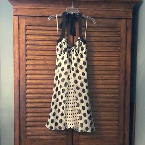 Beautiful, Flowy, halter style cocktail dress.